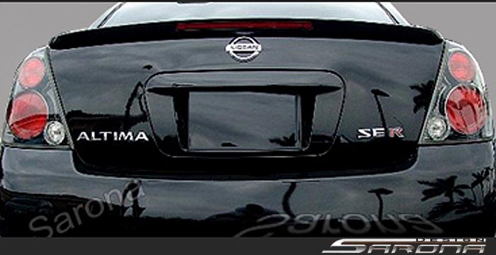 Custom Nissan Altima Trunk Wing  Sedan (2002 - 2006) - $199.00 (Manufacturer Sarona, Part #NS-039-TW)